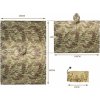 Pončo nepromokavá pláštěnka Rain Poncho US CMG® MultiCam