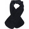 Šála fleecová černá 198x27cm Black Fleece Scarf Holandsko originál