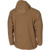 Bunda taktická s kapucí hnědá Fleece Jacket Tactical Coyote MFH® Adventure 03861R