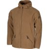 Bunda taktická s kapucí hnědá Fleece Jacket Tactical Coyote MFH® Adventure 03861R