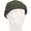 Kulich vlněný zelený hrubý úplet s ohrnutím US Wool Watch Cap Mil-Tec® 12140001