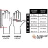 Taktické rukavice s chrániči černé Armored Claw® Shield Flex™ Black