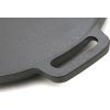 Grilovací pánev kulatá LITINA 30cm BBQ Plate Cast iron Cattara