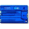 Victorinox SwissCard Quattro multifunkční karta na přežití modrá 0.7222.T2