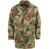Polní bunda s vložkou kabát kongo M97 Woodland Slovensko originál použitá (Vyberte velikost 164/94 (1-47) s vložkou použitý)