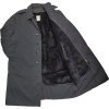 Trenčkot nepromokavý plášť s česanou vložkou černý Coat All Weather US originál (Velikost 38R pánský)