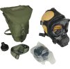 Plynová maska s filtrem a obalem M90 NBC Respirator Gas Mask Itálie originál použitá