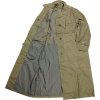 Trenčkot nepromokavý plášť pláštěnka do deště NVA originál (Velikost K48 - 2. jakost)