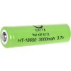 Akumulátor 18650 3000mAh 3,7 V nabíjecí