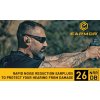 Špunty do uší elektronické M20T Pro s BlueTooth EARMOR® černé