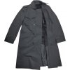 Plášť nepromokavý dvouřadý černý Nizozemsko (Velikost 43 (kabát s opaskem bez vložky))