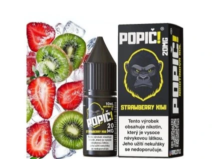 6174 e liquid popic strawberry kiwi 10ml 20mg