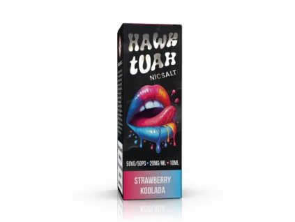 liquid hawk tuah salt 10ml strawberry koolada 20mg