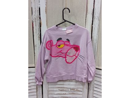 Dívčí mikina velikost 134 Zara Pink panther