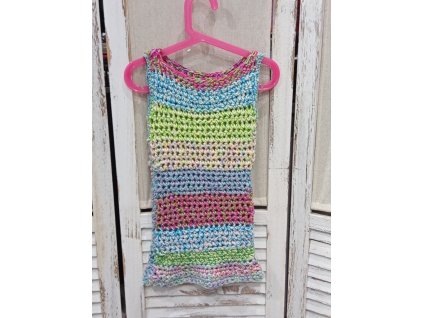 Dívčí svetrové šaty velikost 98