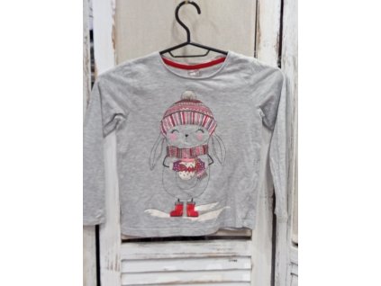 Dívčí tričko dlouhý rukáv velikost 122 Little Kids