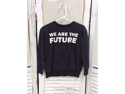 Chlapecká mikina velikost 110/116 bez kapuce