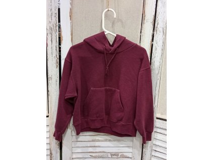 Dívčí mikina velikost 116 Jerzees s kapucí