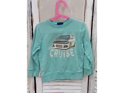 Chlapecká mikina velikost 116/122 Tom Taylor bez kapuce