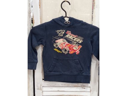 Chlapecká mikina velikost 98 s kapucí