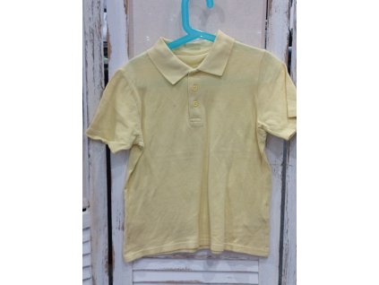 Chlapecké tričko s límečkem velikost 122