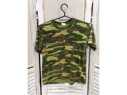 Chlapecké maskáčové tričko velikost 140/146 Blossom