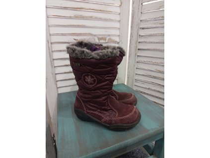 Dívčí zimní kozačky Deltex velikost 27