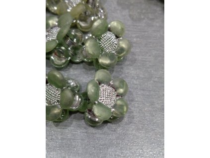 Skřipce do vlasů kytička 2 cm 1 balení 10 kusů