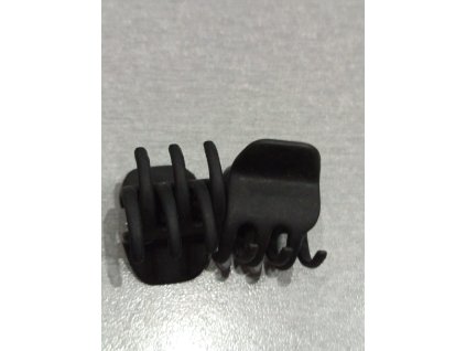 Skřipec do vlasů 25 cm černý 1 balení 2 kusy