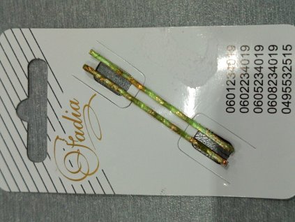 Sponky do vlasů/ pinety 1 balení 2 ks třpytky