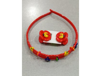 Dívčí čelenka /sponky set