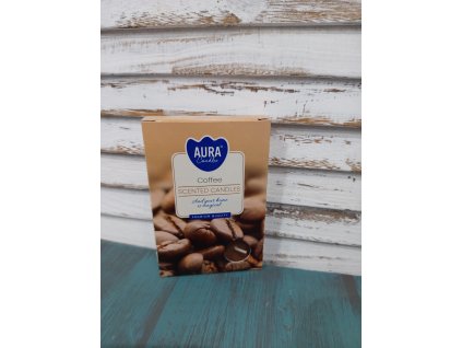 Čajové svíčky Coffee 6 kusů