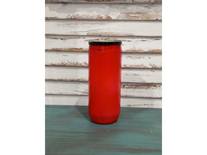 Hřbitovní náplň/svíčka olejová 200 g červená