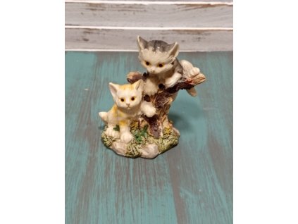 Dekorace soška kočičky