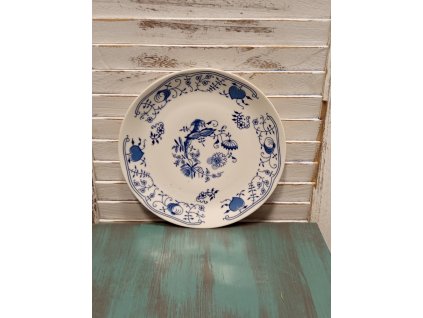 Talíř mělký vzor cibulový bez značení