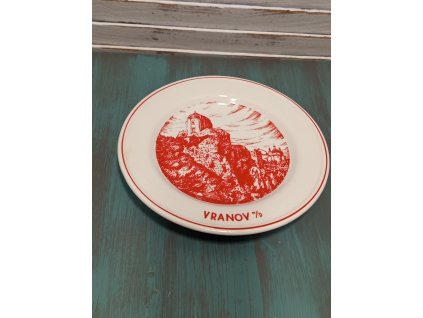 Porcelánový talířek Vranov nad Labem