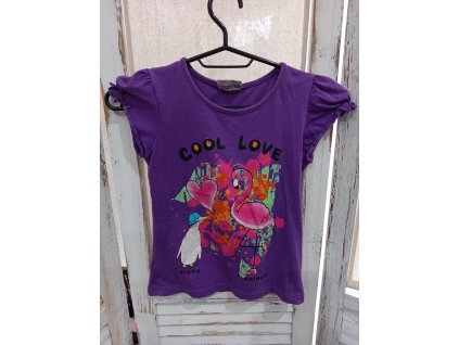 Dívčí tričko velikost 122 Topolíno