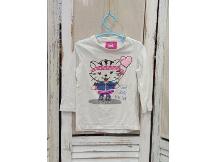 Dívčí tričko dlouhý rukáv velikost 110 Kiki koko