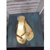 Dámské zlaté pantofle velikost 40