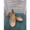 Dámské zlaté baleríny nové velikost 39/40