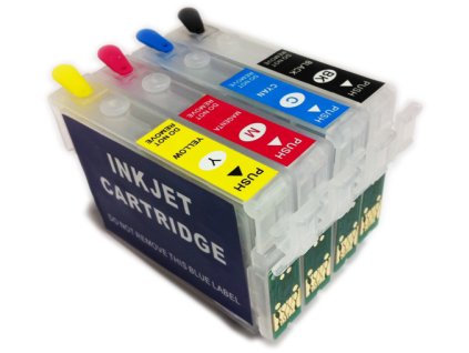 Epson T0711-T0714 (T0715) plniteľná sada kaziet