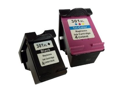 HP 301XL black (CH563EE)+ HP 301XL color (CH564EE) - kompatibilný