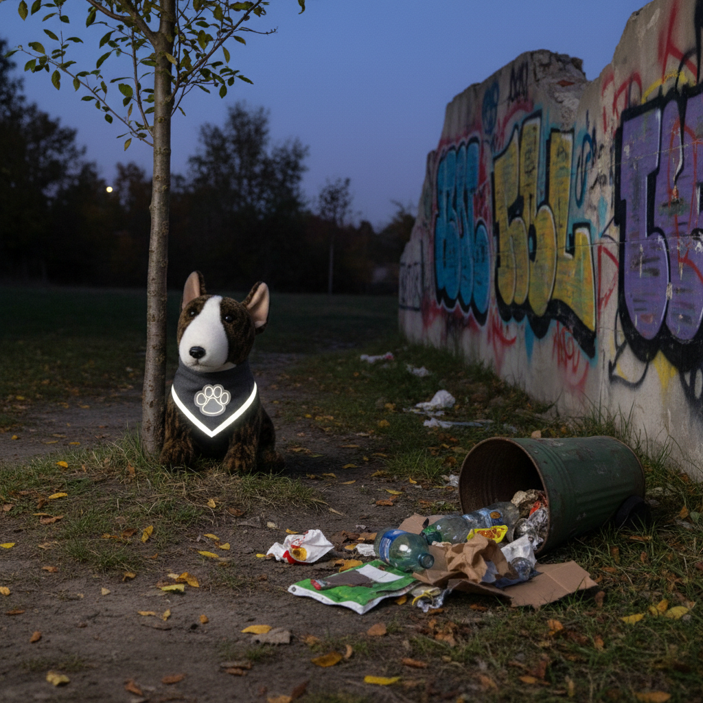 Oboustranný psí šátek