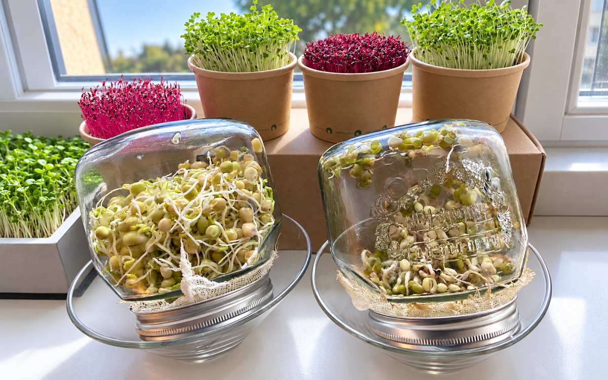 Klíčky vs. microgreens: V čem se liší a jak je pěstovat doma?