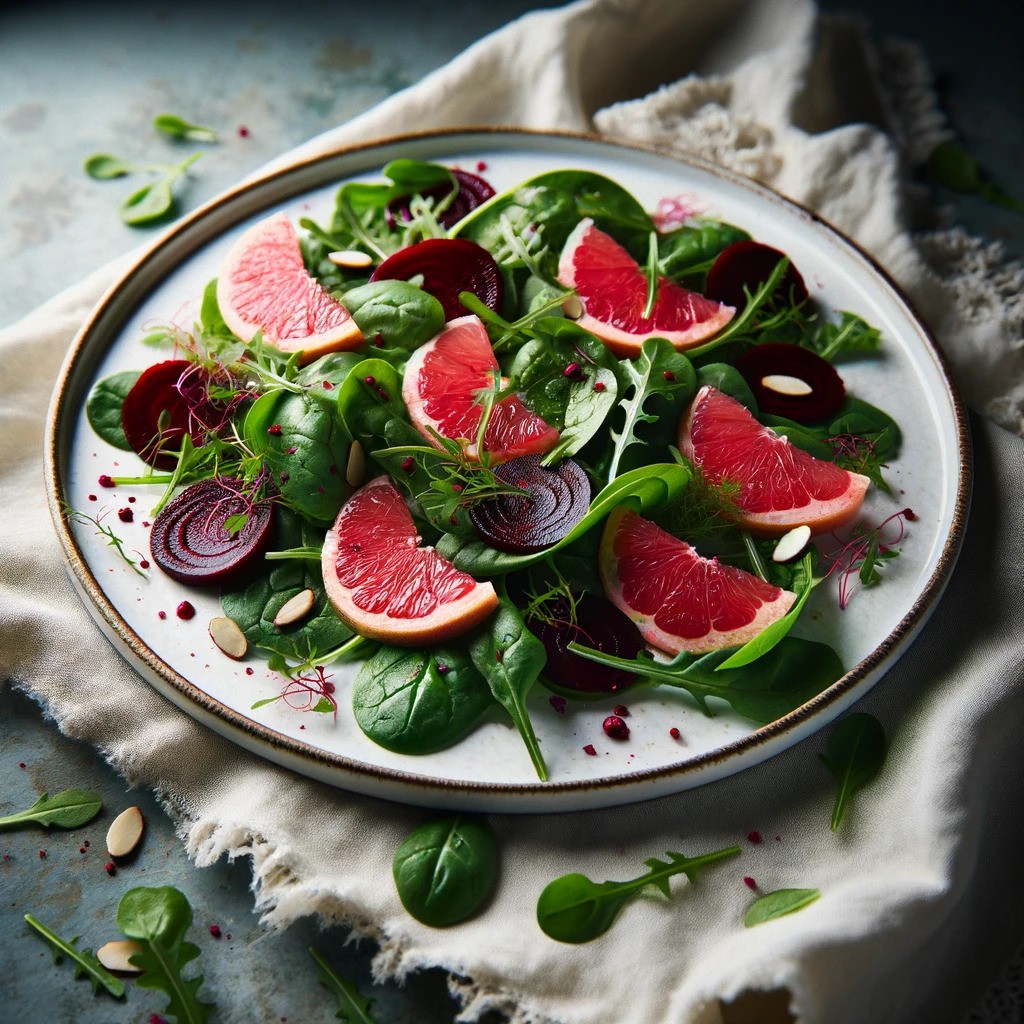 3x svěží salát s microgreens