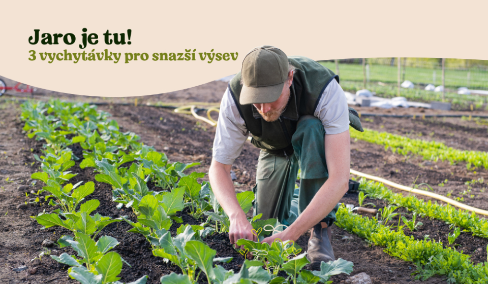 Jarní výsev je tu. 3 vychytávky, které vám ho usnadní
