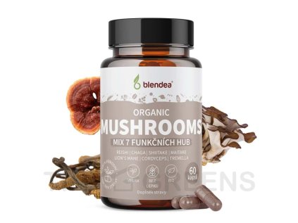339 mushrooms bio organic 60 kapsli