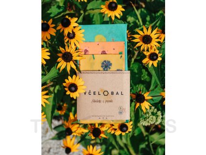 Vcelobal byliny balenie potraviny eco prirodne bezplast beeswaxwrap (Medium)