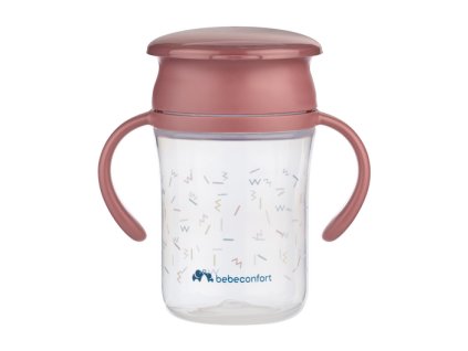 Bebeconfort Hrnček trénovací 360 ° 280ml 6m + Terra 1