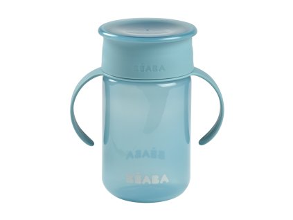 Beaba Hrnček trénovací 360° Blue 340 ml 12m+ň (1)
